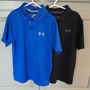 Under Armour Dual Pack Boys Golf Polos